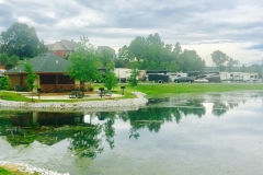 Lake & patio #1 - 7-17