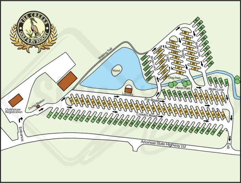 Rates & Reservations The Creeks Golf & RV Resort Cave Springs, AR